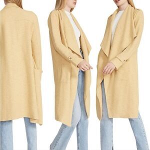BB DAKOTA BY STEVE MADDEN Open Front Trench Coat STEVE MADDEN Size Small NWT